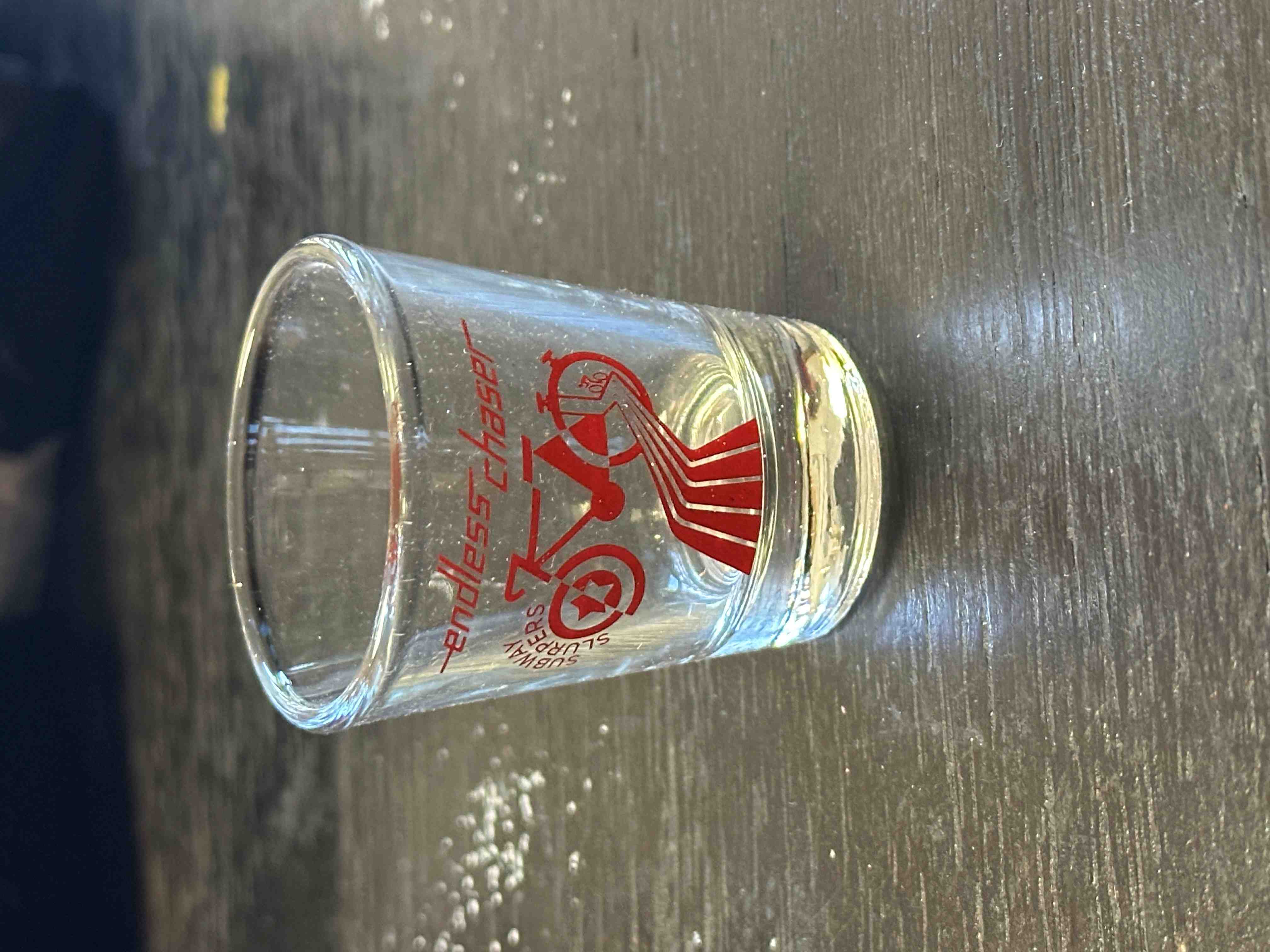 Endless Chaser Shot Glass