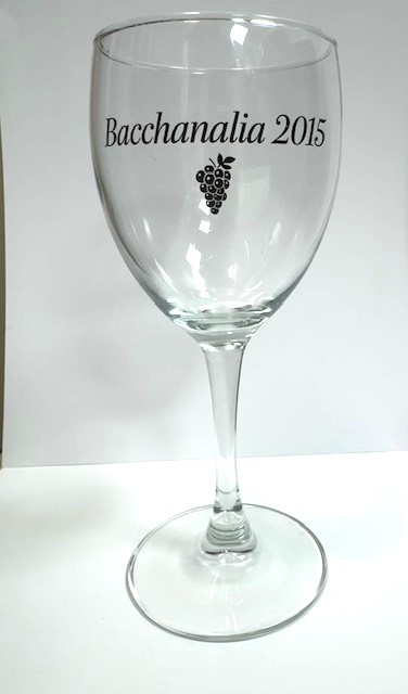 Brown Bacchanalia 2015 Wineglass