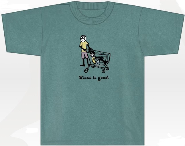 [PRINTED] wiess is good t-shirt (designed by audrey ma)