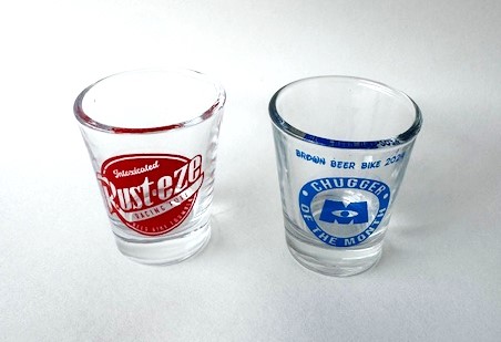 Beer Bike Shotglasses